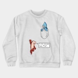 Pocket Flip n' Sam Crewneck Sweatshirt